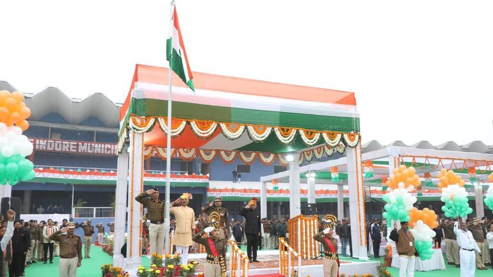 The enthusiasm of Republic Day doubled with the passion of Indore