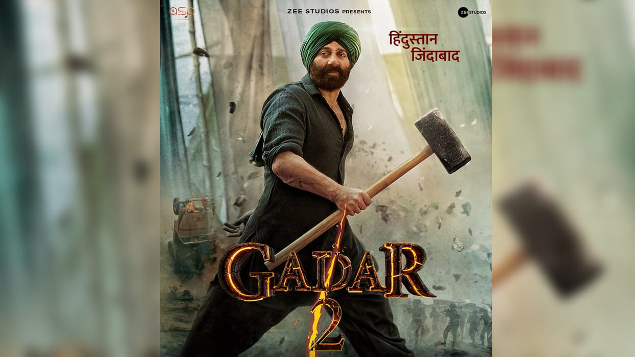 gadar 2 release date announced poster shared by bobby deol sunny deol and amisha patel starrer film
