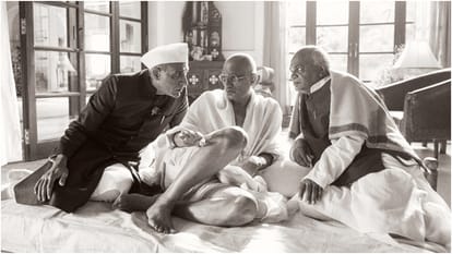 Gandhi Godse Ek Yudh Review Tanisha Santoshi Chinmay Mandlekar Anuj Saini Deepak Antani Rajkumar Santoshi