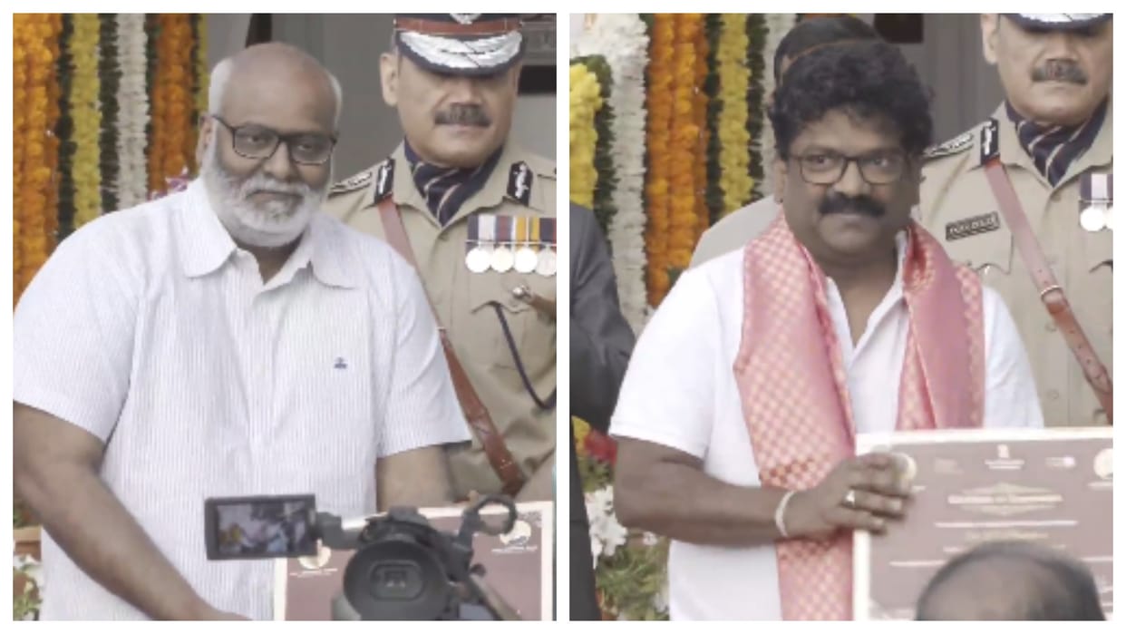 Republic Day 2023: Governor Tamilisai Soundararajan felicitates composer lyricist MM Keeravani Chandrabose