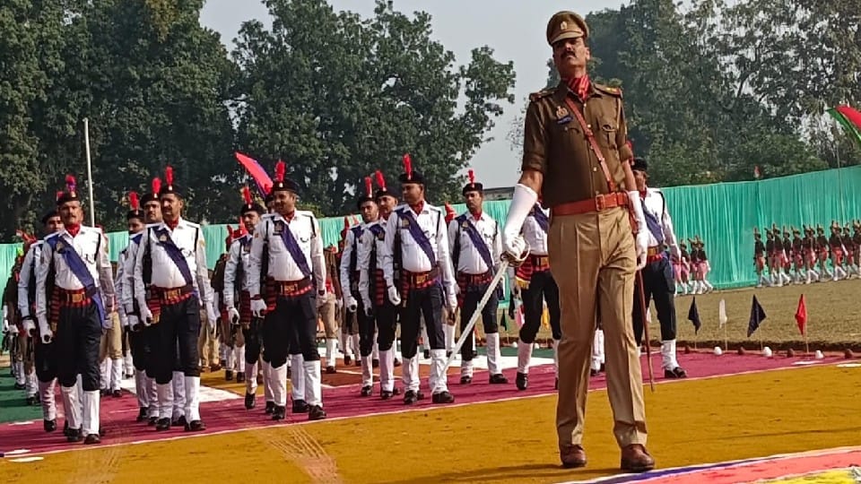 Republic Day celebrated with great enthusiasm in Shahjahanpur