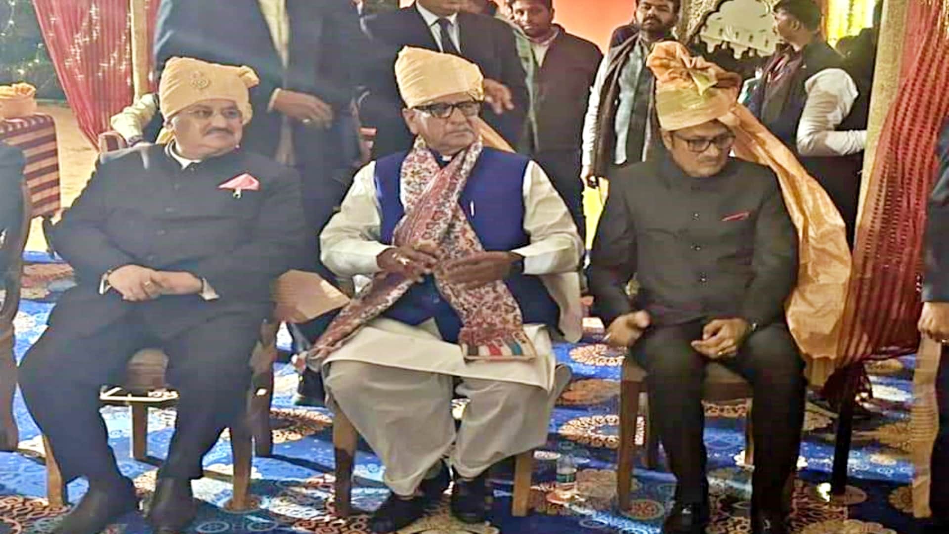 VVIP guests arrived at the wedding of JP Nadda's son Harish Nadda