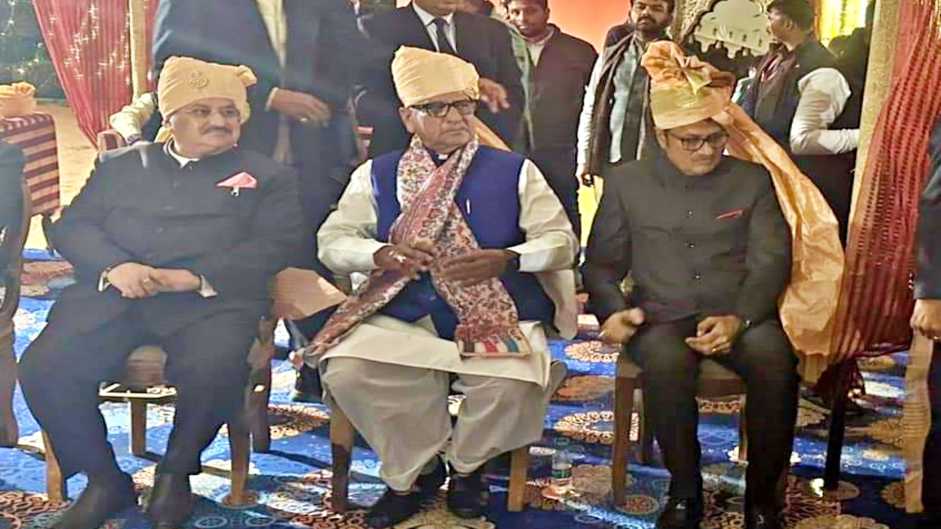 VVIP guests arrived at the wedding of JP Nadda's son Harish Nadda