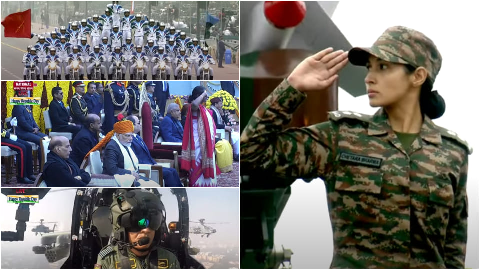 republic day parade 2023 live update 74th gantantra diwas 26 january celebration from kartavya path india gate