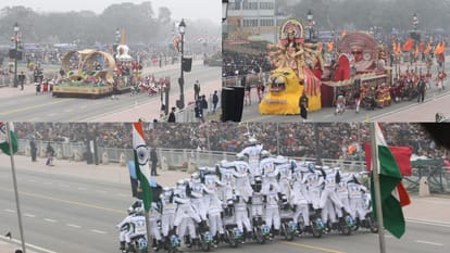 74 Republic day first time parade on kartavya path see photos and read detail