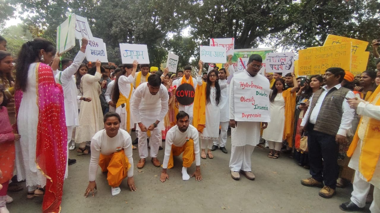 bhu foundation day 1300 acres of campus was a sight to see, glimpses from Kovid to G20 were seen