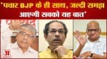 Maharashtra politics:प्रकाश आंबेडकर का शरद पवार पर बड़ा बयान पवार BJP के ही साथ