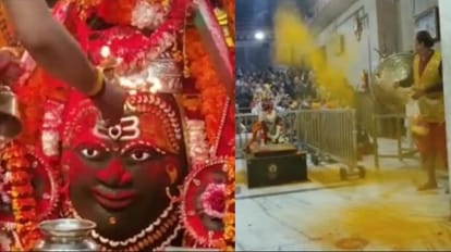 महाकाल मंदिर में फाग उत्सव की शुरुआत