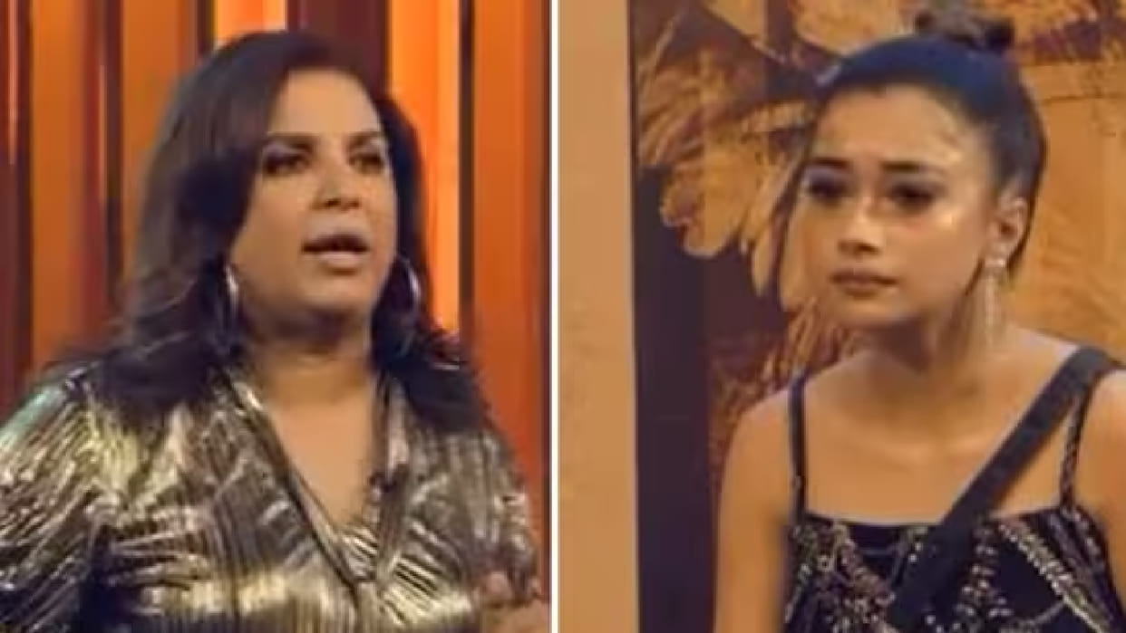 Bigg Boss 16 Farah khan slams tina datta priyanka choudhary for making fun of shalin leaves the show angrily