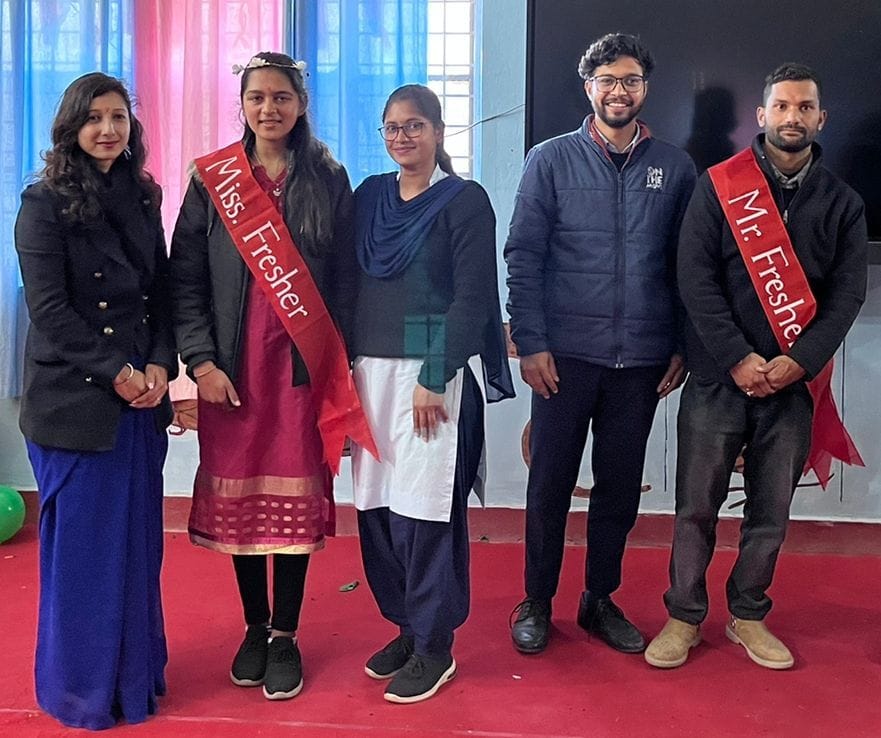 Sumit Becomes Mister Fresher