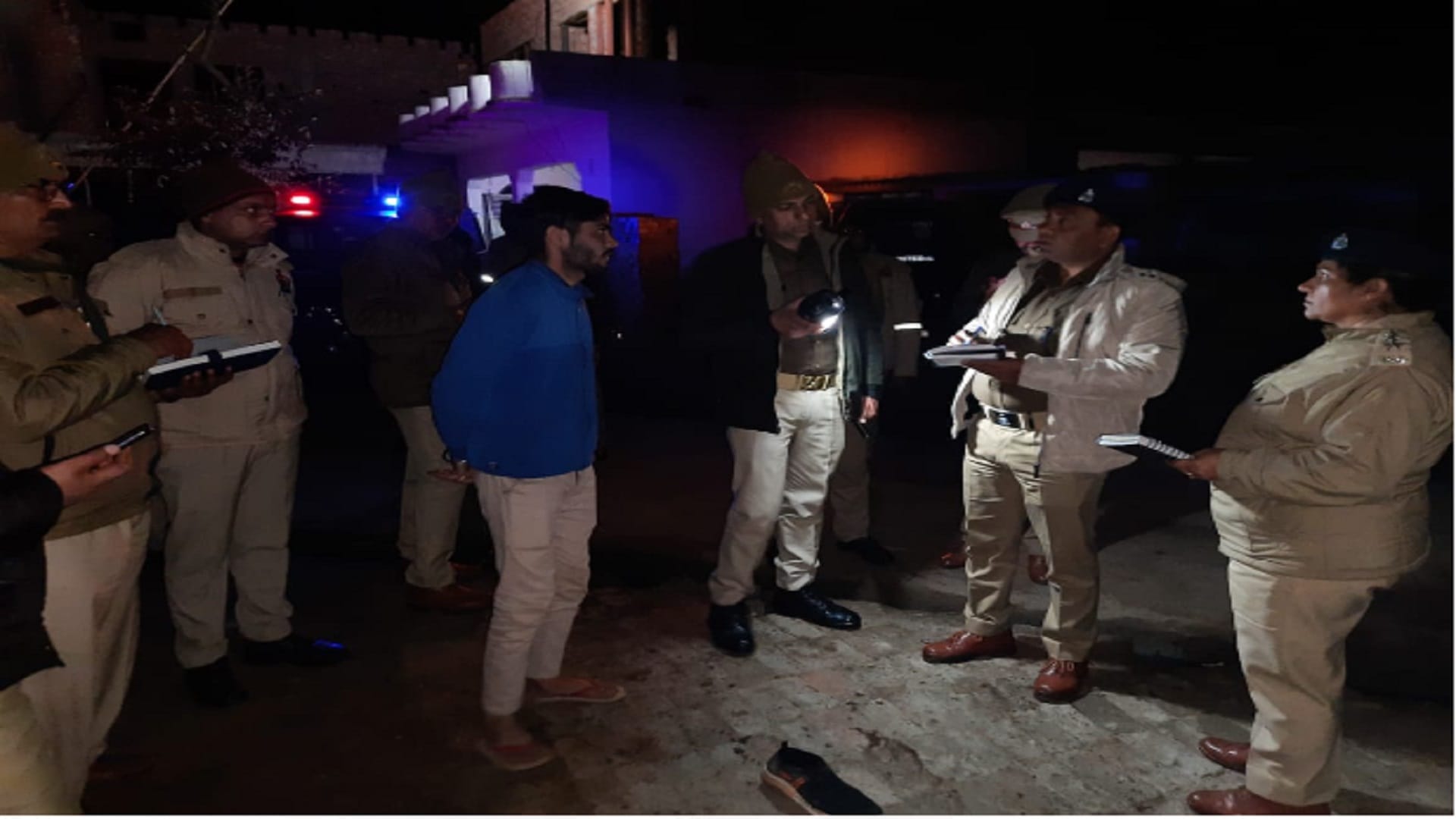 A youth has murdered by friends in a village of Bijnor district and body found by police
