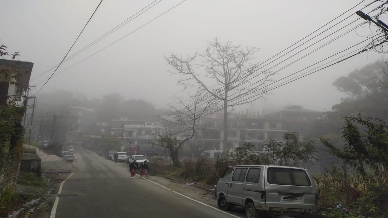 Himachal Weather News Dense fog in Himachal Hamirpur