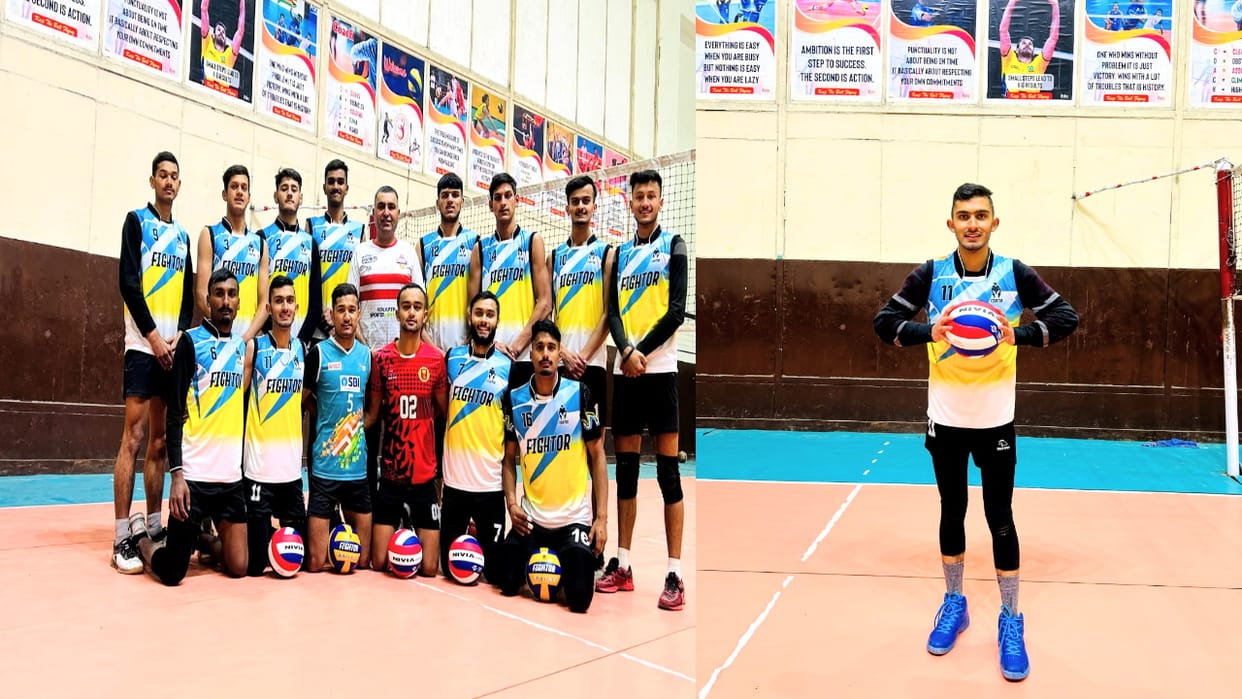 Tavish Sharma will be the captain of Himachal volleyball team in Khelo India Youth Games