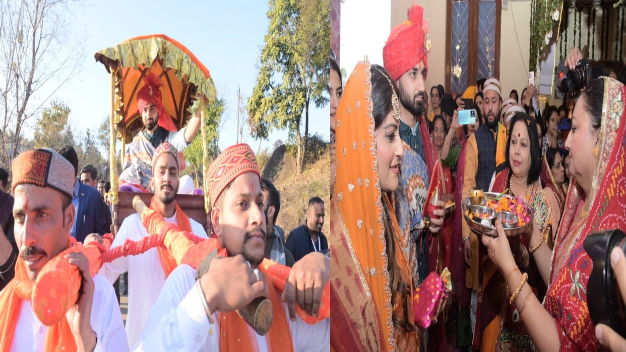 griha pravesh JP Nadda's son and daughter in law in Vijaypur, tomorrow 263 jawans will take care of security