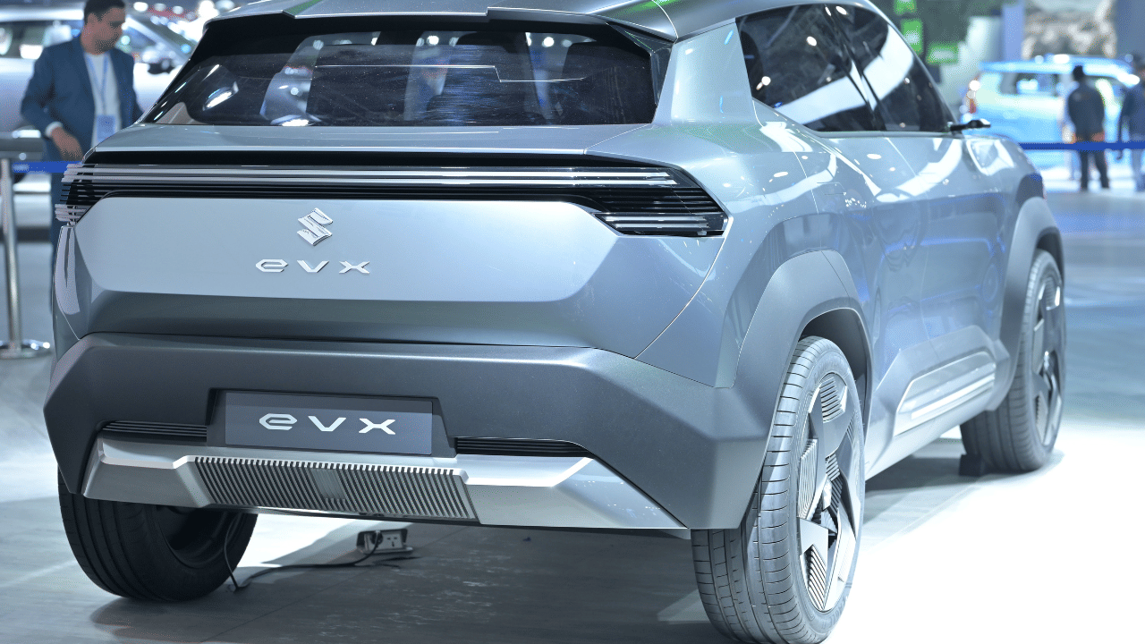 Maruti Suzuki first electric car eVX Concept electric SUV spotted testing Know Details