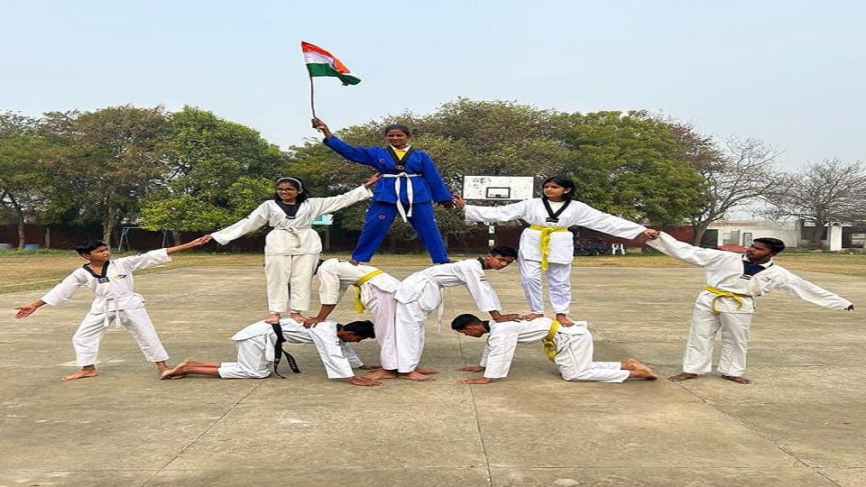Grand festival of democracy celebrated with pomp on 74th Republic Day