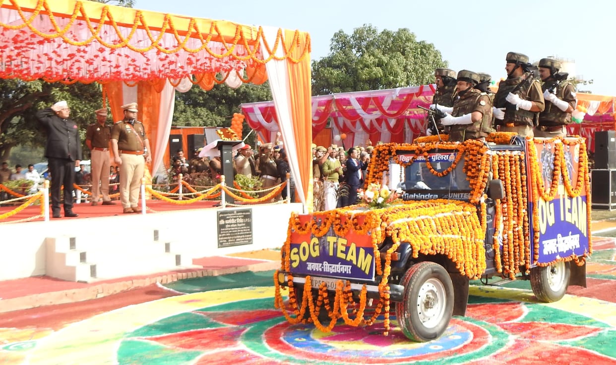 Tricolor waved in the sky, the spirit of patriotism in the heart