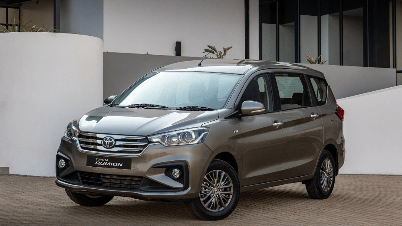 Toyota Kirloskar Motor reveals All New Toyota Rumion MPV Know Features Specs Mileage