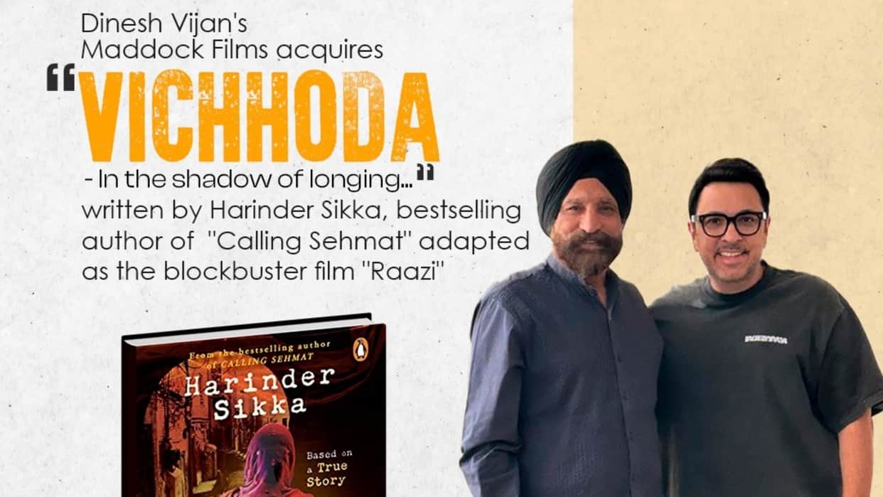 After Raazi Dinesh Vijan making one more movie on novel of Harinder Sikka Maddock Film