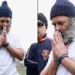 पुलवामा के लेथपोरा में शहीदों को श्रद्धांजलि देते राहुल गांधी