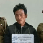 पुलिस की गिरफ्त में आरोपी