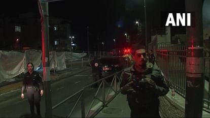 यरुशलम में गोलीबारी की घटना।