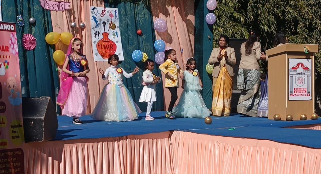 Young students of Eicher School showed talent