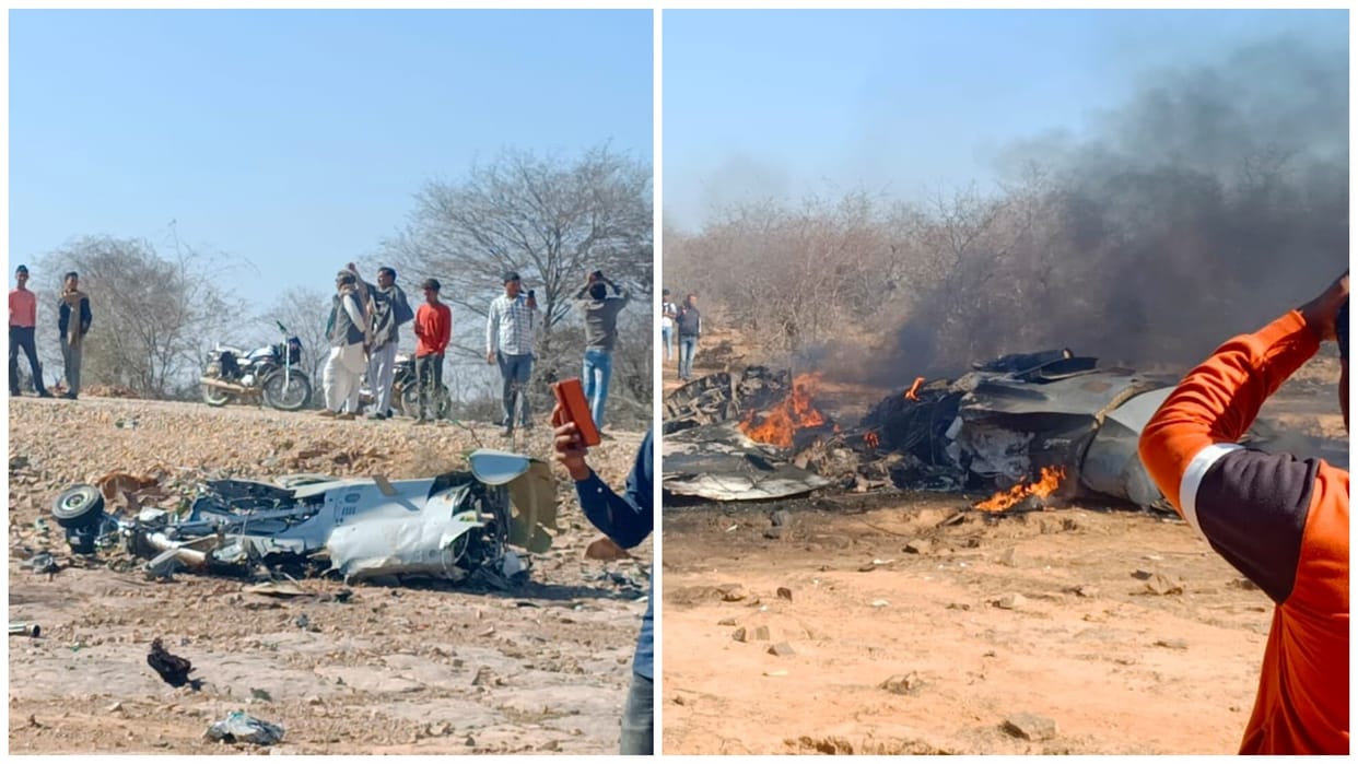 IAF Sukhoi-30 Mirage-2000 Jets Aircraft Crash in Madhya Pradesh Morena News in Hindi