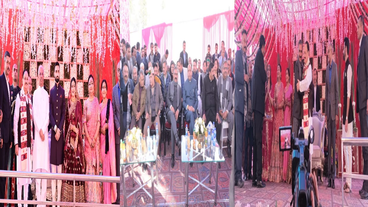 Governor, Chief Minister blessed JP Nadda's son and daughter-in-law, enjoyed Bilaspuri Dham