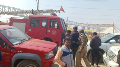 Magh Mela: Half a dozen people scorched due to fire in Kalpavasi camp of Magh Mela