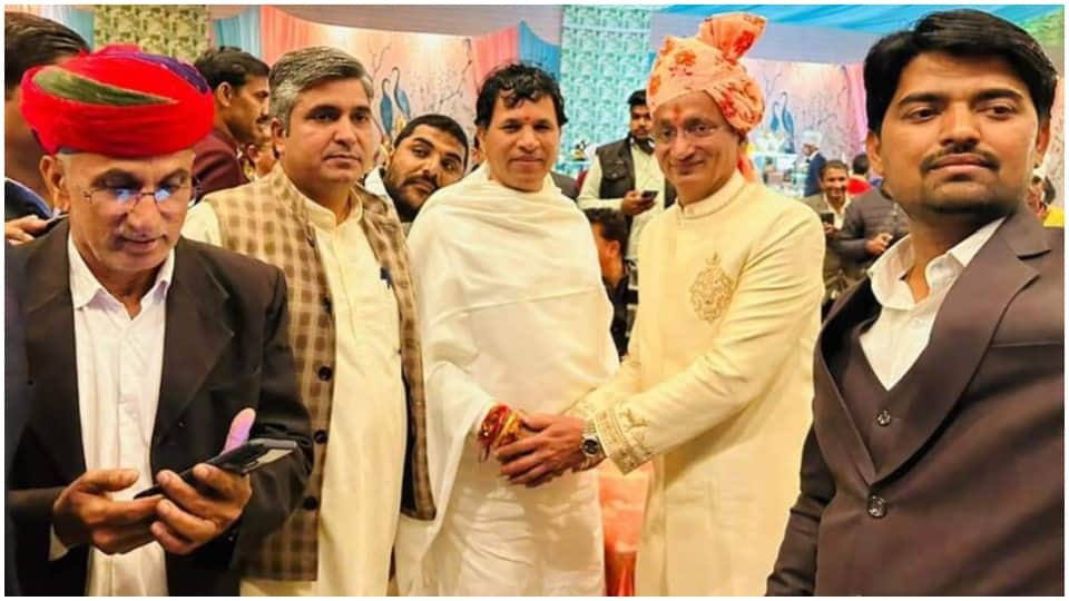 Royal Wedding of Ex MP Badri Ram Jakhar grandson Ram Prakash and NRI Naval Kishore daughter Ritu Godara Barmer