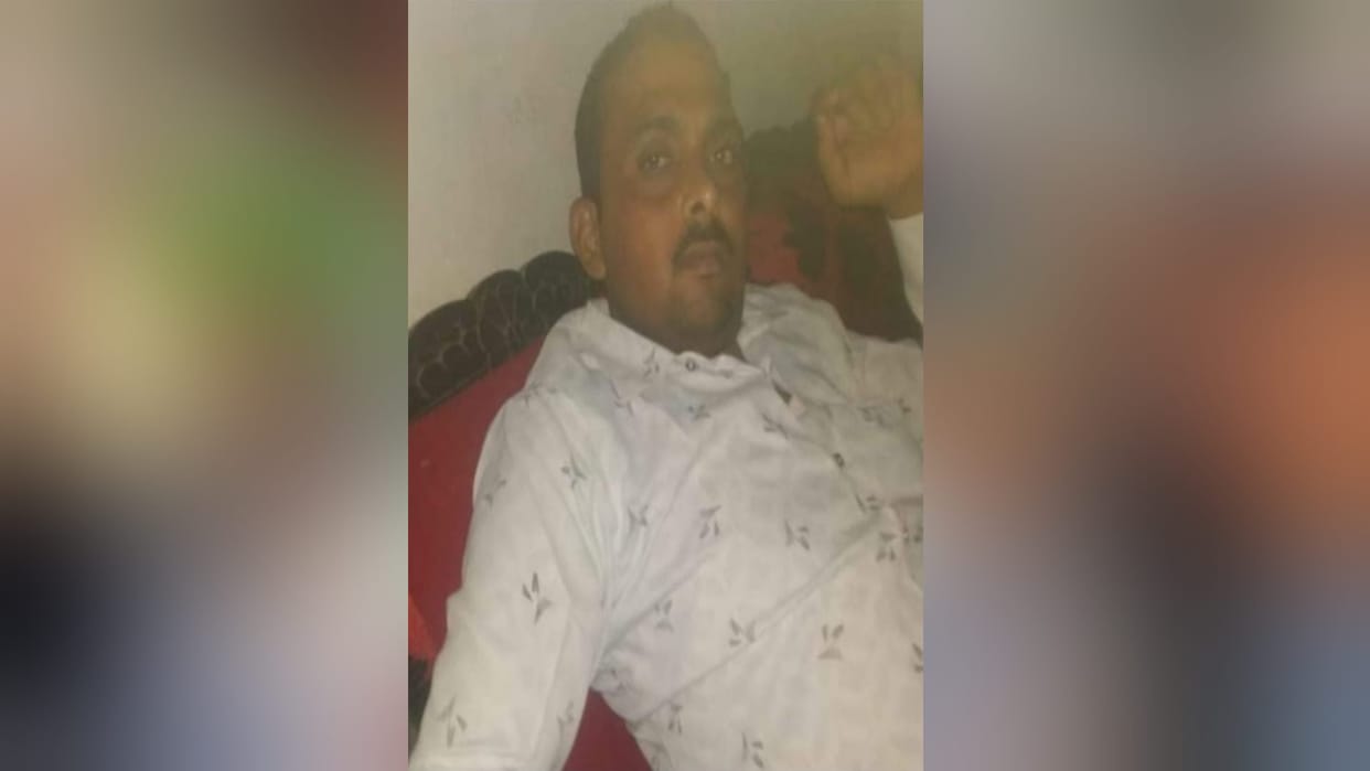 A man has died in road accident in Saharanpur district