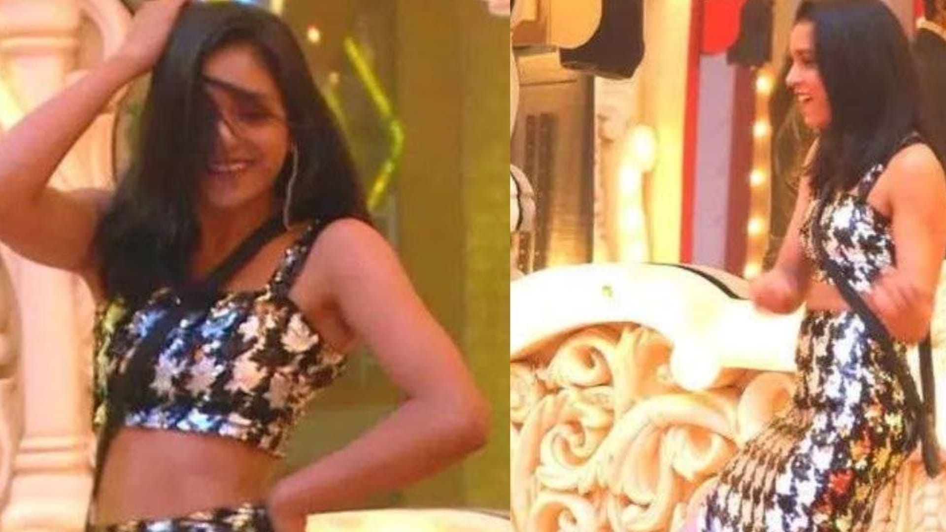 Sumbul Touqeer Dance On Pathaan Song Besharam Rang In Bigg Boss 16 Farah Anil Kapool The Night Manager