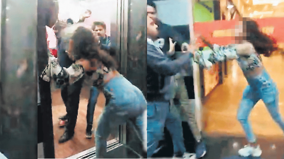 drunken girls beat up the youths fiercely viral video fight girls boys