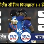 भारत बनाम न्यूजीलैंड दूसरा टी20