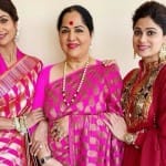 शिल्पा शेट्टी, शमिता शेट्टी, सुनंदा शेट्टी