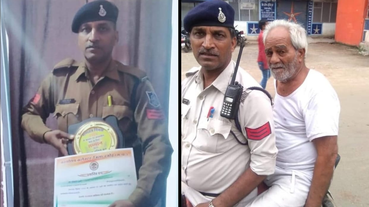 ASI Santosh Tiwari of Damoh Police made a record of finding 300 missing people