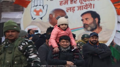 Bharat Jodo Yatra: Rahul will hoist tricolor at Lal Chowk, march started Pantha Chowk in Srinagar