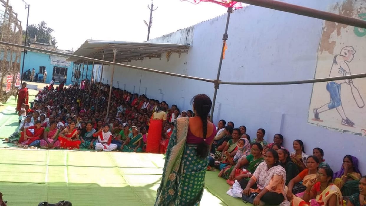 1147 centers closed due to strike of anganwadi workers in bijapur