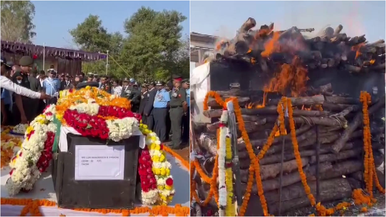 Plane Crash: Pall of gloom at Wing Commander Hanumanth Rao Sarathi house who lost his life