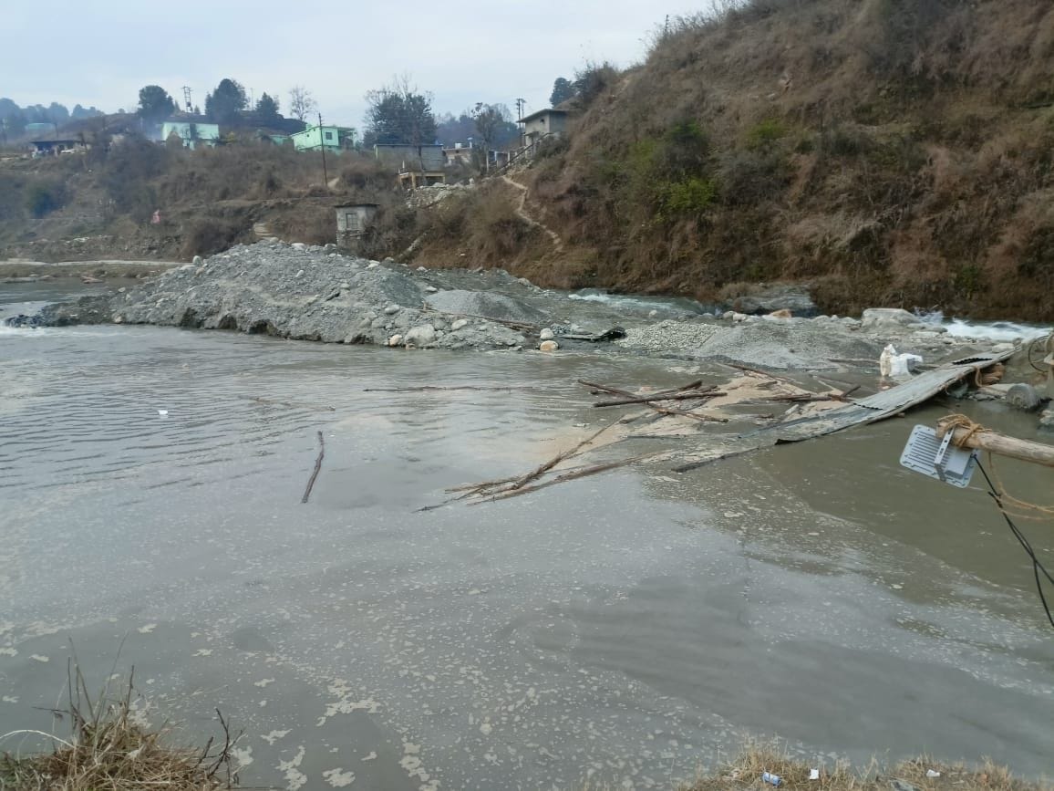 Water In Under Construction Site