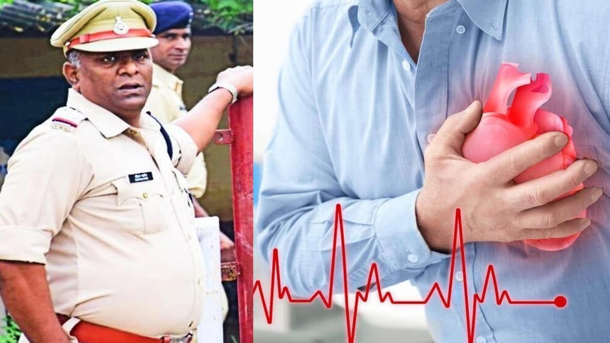 reserve inspector suffered a heart attack while playing and Youth died due to dizziness in Bhopal