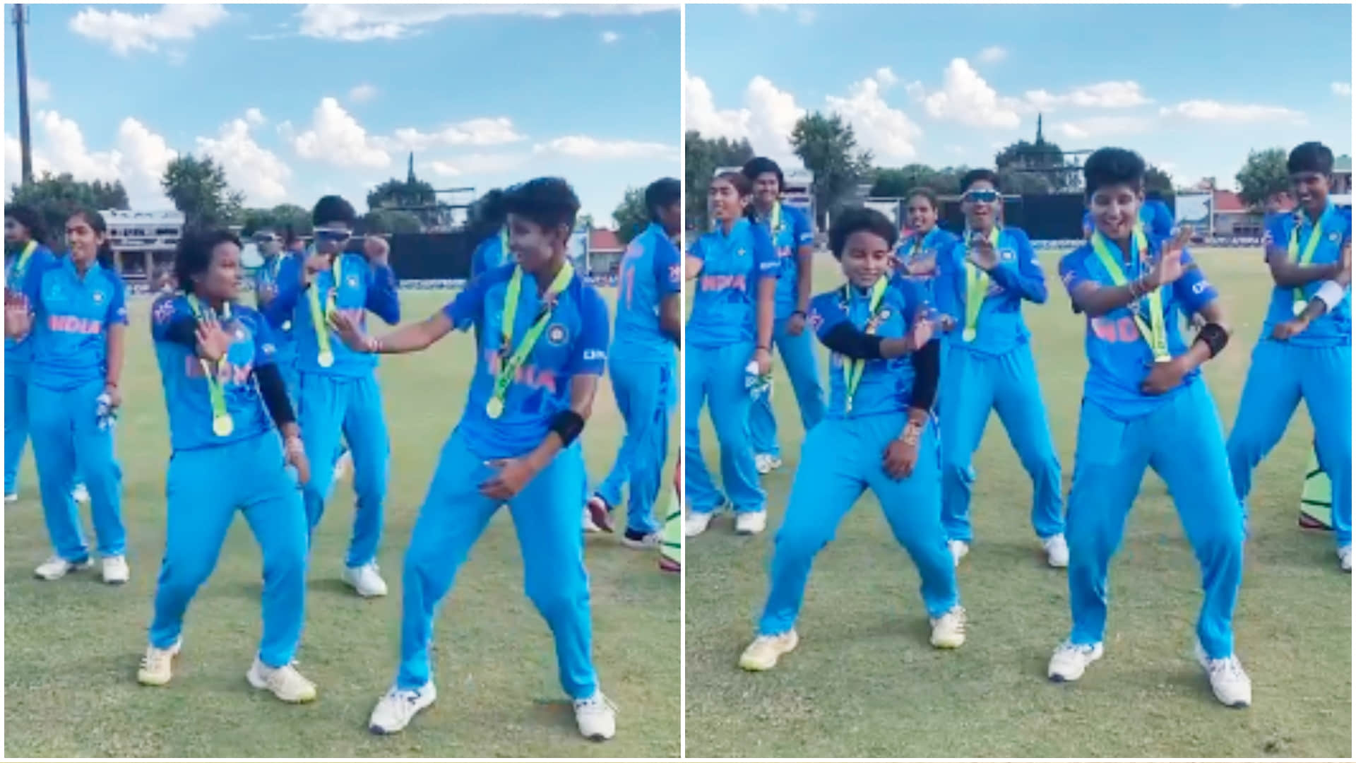 U-19 T20 World Cup Team India dance after becoming champion Neeraj Chopra becomes fan see final in pictures