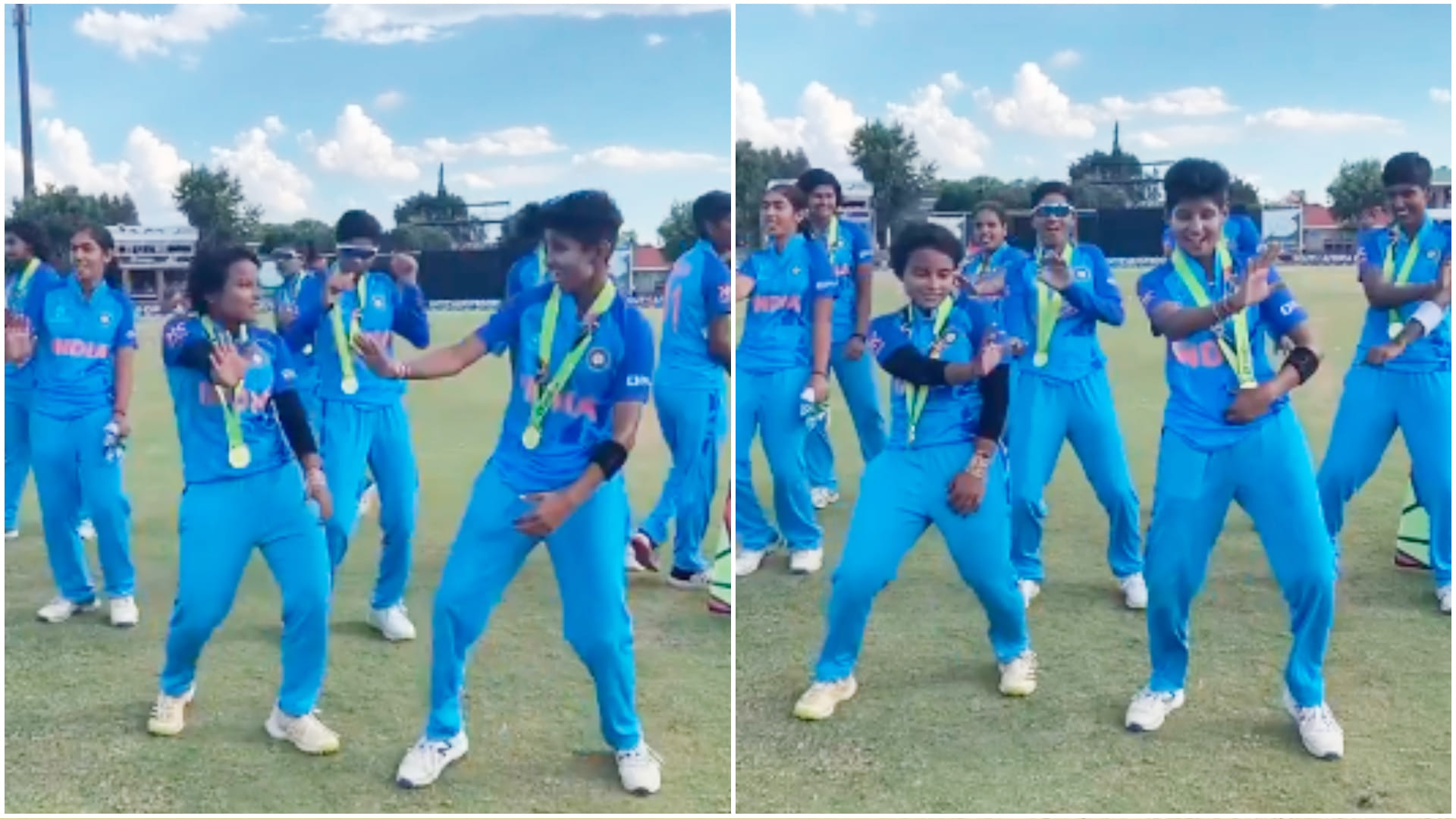 U-19 T20 World Cup Team India dance after becoming champion Neeraj Chopra becomes fan see final in pictures