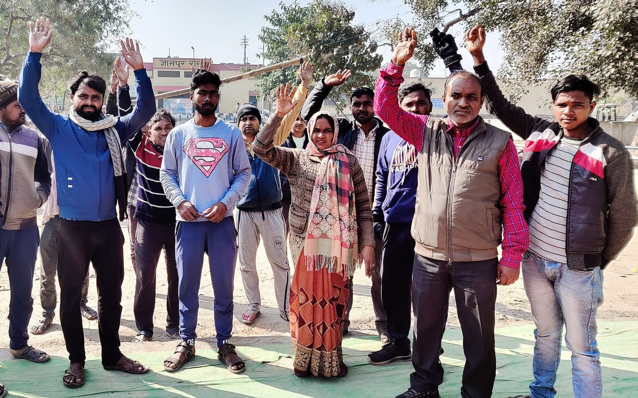 Youth beaten up for not parking bike in parking lot, people protest