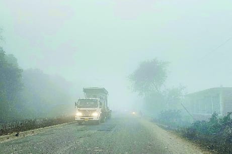 Cold increased due to fog, mercury dropped by 4.5 degrees