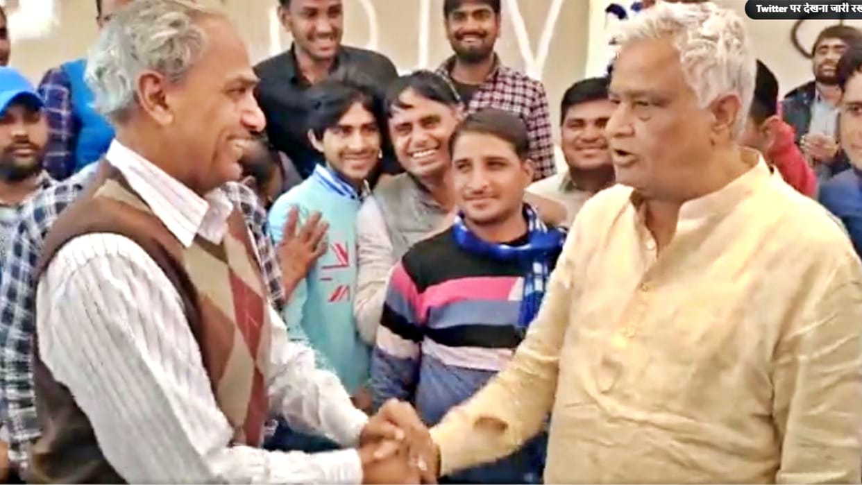 Congress MLA Harish Meena's support to Kirori Lal