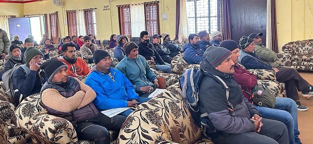 Training of Farming in Munsyari