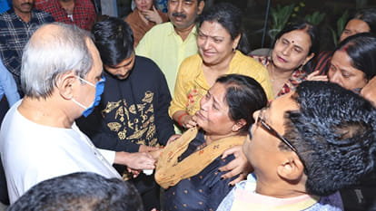 Odisha CM Patnaik reached Bhubaneswar to inquire about the well being of the Health Minister