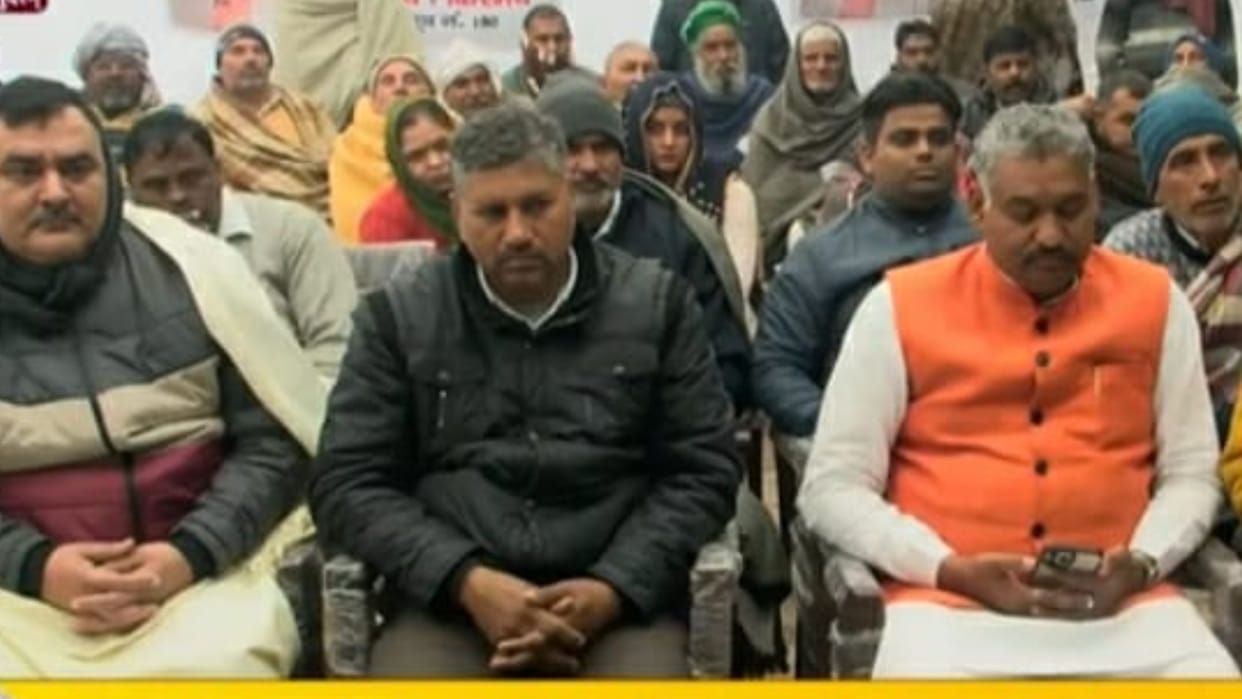 Prime Minister Narendra Modi talked to a farmer of Kirmich village in Kurukshetra during his Mann Ki Baat
